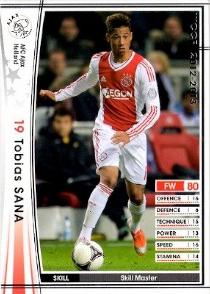 Amazon.co.jp: WCCF/12-13/159/AFC Ajax/Tobias Sana : Toys & Games